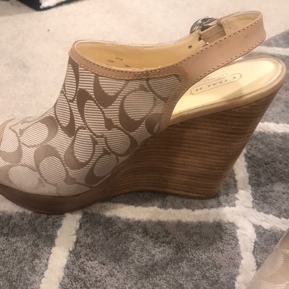 Coach Wedges - Picture 2 of 3